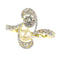 Bague 52 Bague de fiançailles Art nouveau en or 18K, diamants et perle 58 Facettes 21285-0669