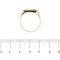 Bague Bague homme en or jaune 18 carats avec onyx rectangulaire 58 Facettes 21287