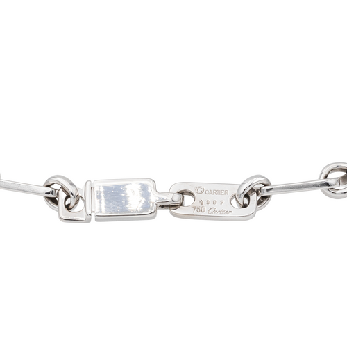 Bracelet Cartier Fidelity - Bracelet en or blanc 18 carats 58 Facettes 2133831CN