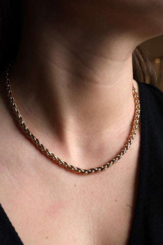 Collier Collier Maille palmier Or jaune 58 Facettes 2139585CN