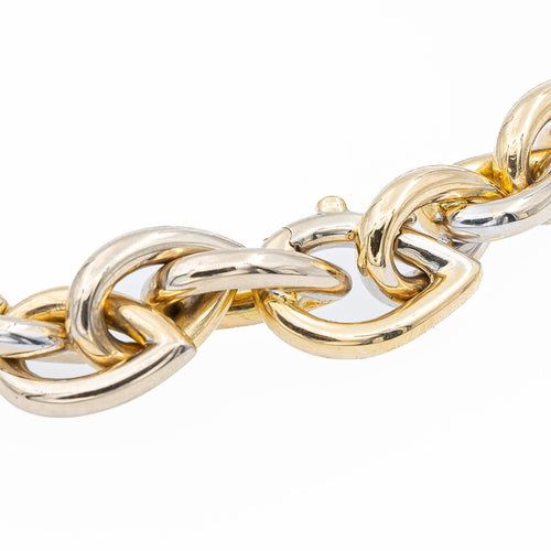 Collier Collier Or jaune, Or blanc 58 Facettes 2140265CN