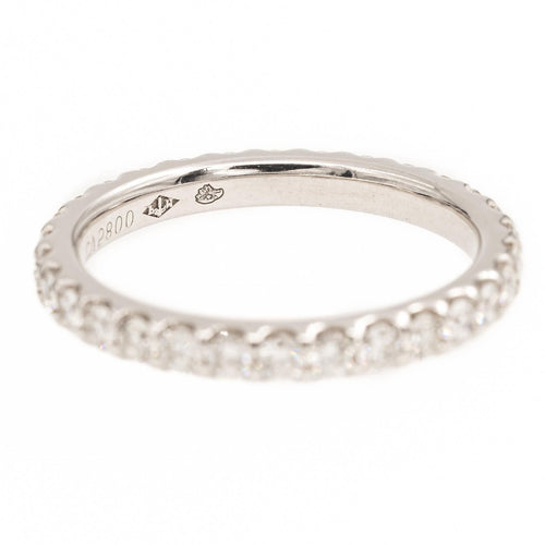 Bague 51 Bague Alliance américaine Or blanc Diamant 58 Facettes 2172932CN