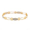 Bracelet Bracelet en or jaune 18 carats pavé de diamants 58 Facettes 2173029CN