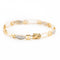 Bracelet Bracelet en or jaune 18 carats pavé de diamants 58 Facettes 2173029CN