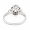 Bague 53 Bague Solitaire Or blanc Diamant 58 Facettes 2179643CN