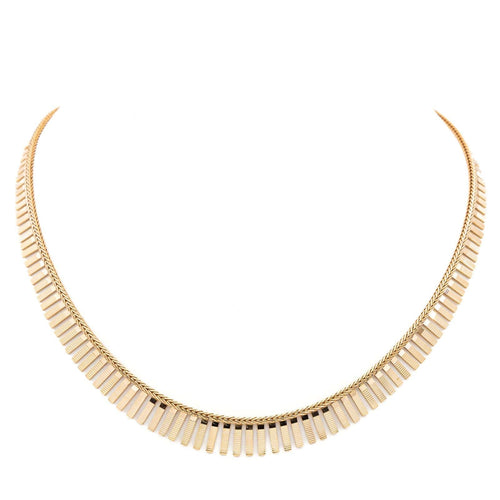Collier Collier en or rose 18 carats 58 Facettes 2195619CN