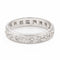 Bague 53 Bague Alliance Or blanc Diamant 58 Facettes 2201713CN