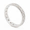 Bague 53 Bague Alliance Or blanc Diamant 58 Facettes 2201713CN