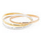 Bracelet Bracelet 3 ors Or blanc, Or jaune, Or rose 58 Facettes 2201733CN