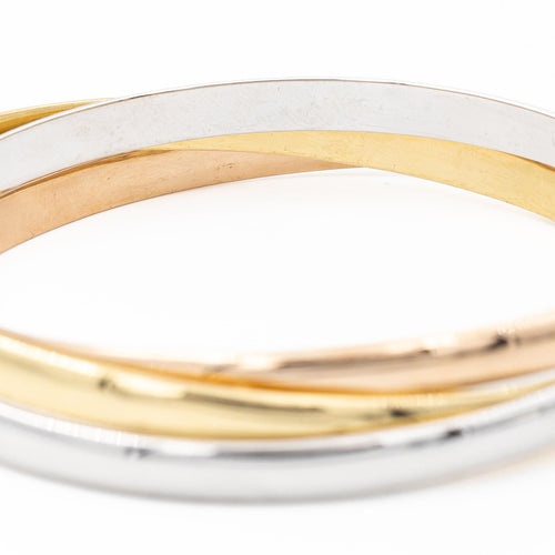 Bracelet Bracelet 3 ors Or blanc, Or jaune, Or rose 58 Facettes 2201733CN