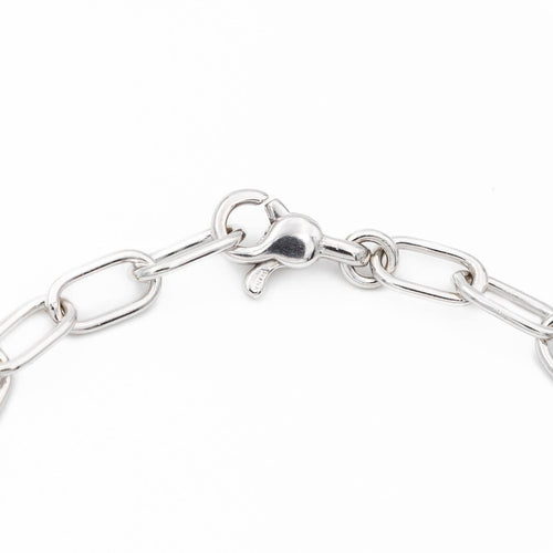 Bracelet Bracelet en or blanc 18 carats à motifs étoile, cœur et lune 58 Facettes 2201751CN