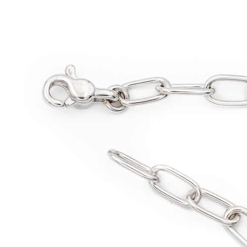 Bracelet Bracelet en or blanc 18 carats à motifs étoile, cœur et lune 58 Facettes 2201751CN