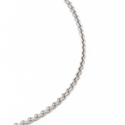 Collier Bulgari - Collier maille forçat en or blanc 18 carats 58 Facettes 2201964CN