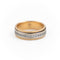 Bague 53 Bague Alliance Or rose, Or blanc Diamant 58 Facettes 2201988CN