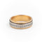 Bague 53 Bague Alliance Or rose, Or blanc Diamant 58 Facettes 2201988CN