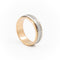 Bague 53 Bague Alliance Or rose, Or blanc Diamant 58 Facettes 2201988CN