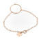 Bracelet Ginette NY Little Circle - Bracelet en or rose 18 carats 58 Facettes 2203309CN