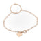 Bracelet Ginette NY Bracelet Little Circle Or rose 58 Facettes 2203309CN