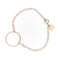 Bracelet Ginette NY Bracelet Little Circle Or rose 58 Facettes 2203309CN