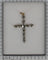 Pendentif Croix pendentif rococo vers 1750 en argent et or rouge 18K, diamants 58 Facettes 22074-0044