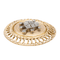 Pendentif Pendentif Broche Or rose, Platine Diamant 58 Facettes 2208889CN