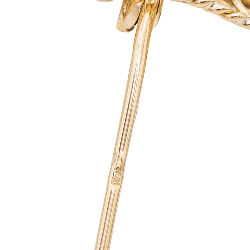 Pendentif Pendentif Broche Or rose, Platine Diamant 58 Facettes 2208889CN