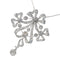 Pendentif Belle Époque - Broche-pendentif convertible nœud en platine et diamants 58 Facettes 22152-0220