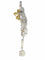 Pendentif Belle Époque - Broche-pendentif convertible nœud en platine et diamants 58 Facettes 22152-0220
