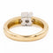 Bague 53 Bague Or jaune, Or blanc Diamant 58 Facettes 2218648CN