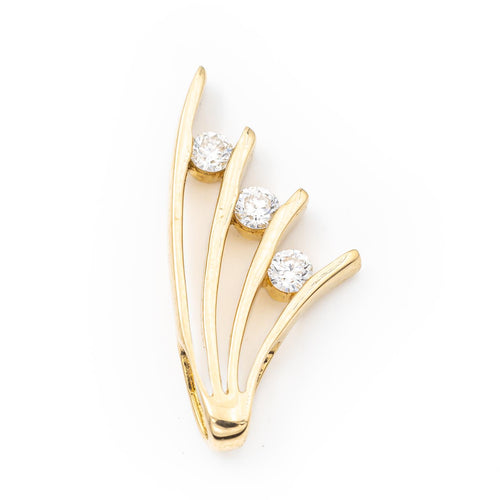 Pendentif Pendentif Or jaune Diamant 58 Facettes 2218831CN