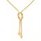 Collier Collier négligé maille serpent en or jaune 18 carats 58 Facettes 2220298CN
