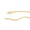 Collier Collier négligé maille serpent en or jaune 18 carats 58 Facettes 2220298CN