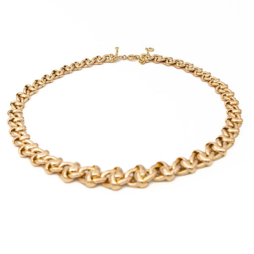 Collier Collier en or rose 18 carats (750) 58 Facettes 2220391CN