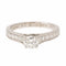 Bague 47 Cartier Bague Solitaire 1895 Platine Diamant 58 Facettes 2220708CN
