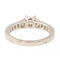 Bague 47 Cartier 1895 - Bague solitaire en platine et diamants 58 Facettes 2220708CN