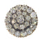Broche Broche victorienne en or rose 18K et diamants (vers 1840) 58 Facettes 22241-0393