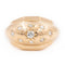 Bague 55 Bague boule en or rose 18 carats sertie de diamants 58 Facettes 2229026CN
