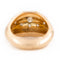 Bague 55 Bague boule en or rose 18 carats sertie de diamants 58 Facettes 2229026CN