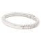 Bracelet Bracelet maille tubogas en or blanc 18 carats 58 Facettes 2231637CN