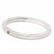 Bracelet Bracelet maille tubogas en or blanc 18 carats 58 Facettes 2231637CN