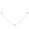 Collier Collier sautoir en or jaune et or blanc 18 carats 58 Facettes 2238631CN