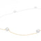 Collier Collier sautoir en or jaune et or blanc 18 carats 58 Facettes 2238631CN