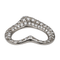 Pendentif Tiffany & Co Pendentif Open Heart par Elsa Peretti Platine Diamant 58 Facettes 2238635CN