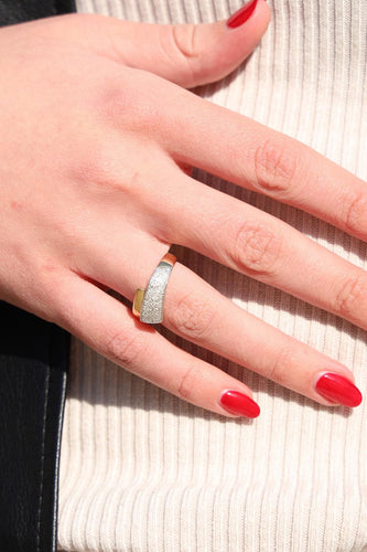 Bague 53 Bague Or jaune, Or blanc Diamant 58 Facettes 2238742CN
