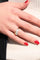 Bague 53 Bague en or jaune et or blanc 18 carats sertie de diamants 58 Facettes 2238742CN