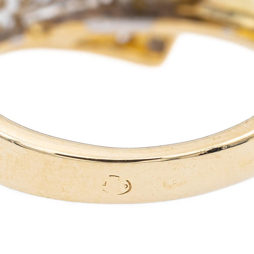 Bague 53 Bague Or jaune, Or blanc Diamant 58 Facettes 2238742CN