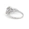 Bague 52 Bague trilogie en platine 950 sertie de diamants 58 Facettes 2241099CN