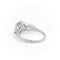 Bague 52 Bague trilogie en platine 950 sertie de diamants 58 Facettes 2241099CN