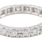 Bague 57 Bague Alliance Or blanc Diamant 58 Facettes 2242414CN