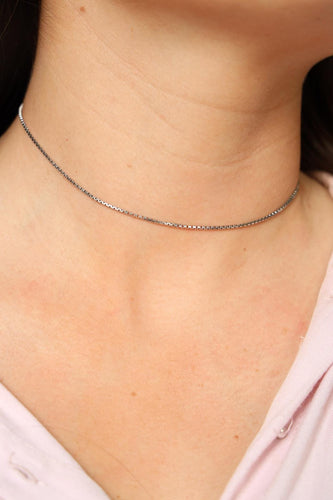 Collier Collier - Maille vénitienne en or blanc 18 carats 58 Facettes 2242416CN